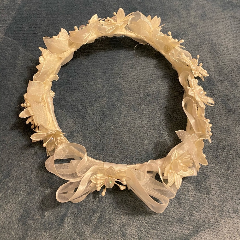 💥Flower girl beautiful head band - Picture 1 of 7